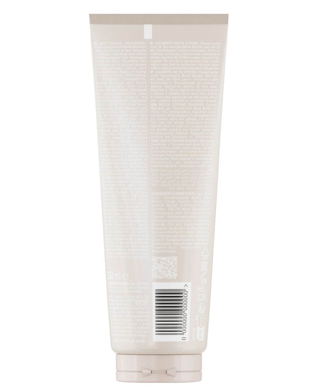 INDOLA BLONDE EXPERT Insta Strong Shampooing 250ml