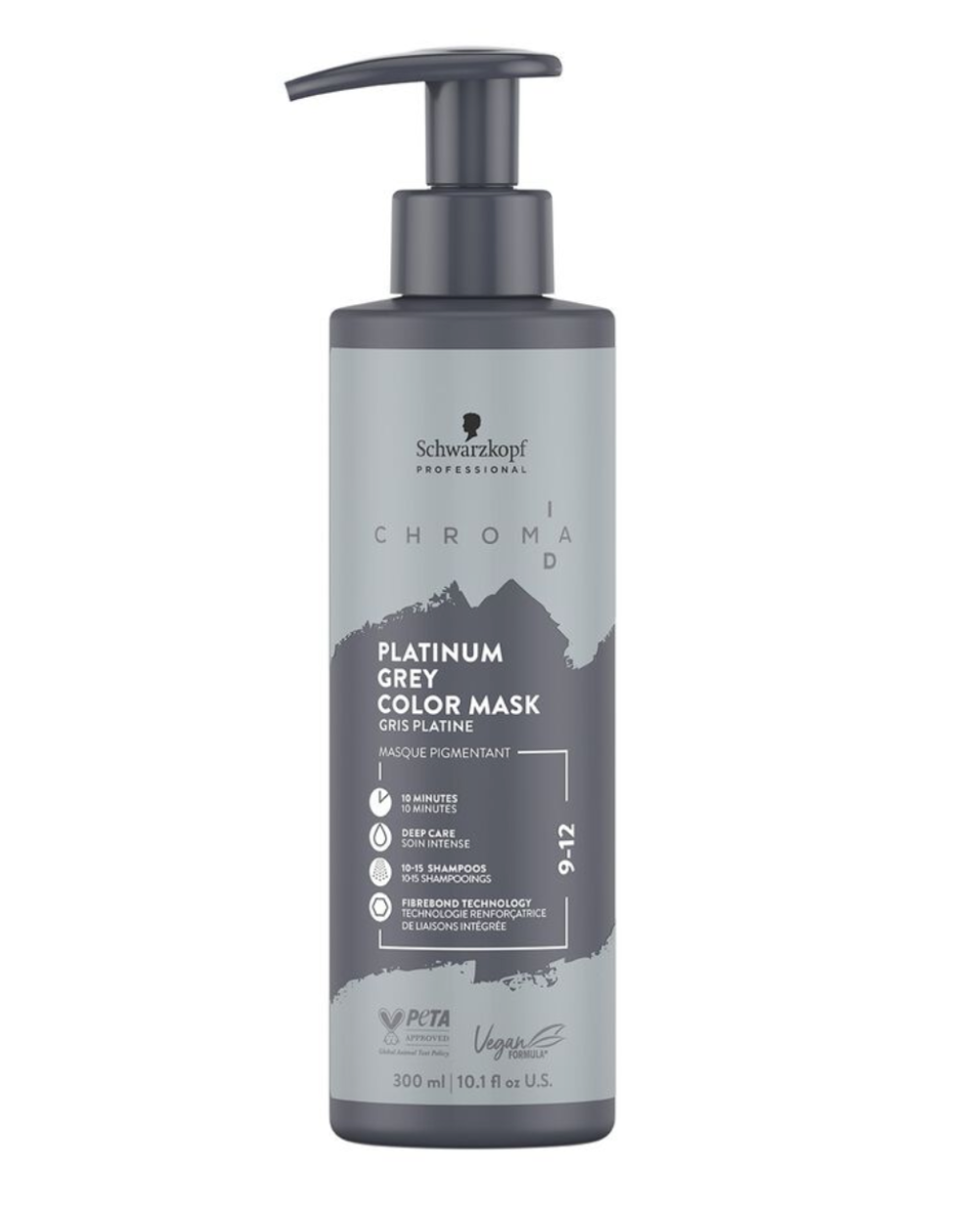 Chroma ID Masque Pigm. 9-12 Gris Platine 300ml