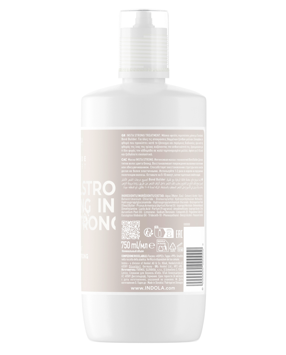 INDOLA BLONDE EXPERT Insta Strong Masque 750ml