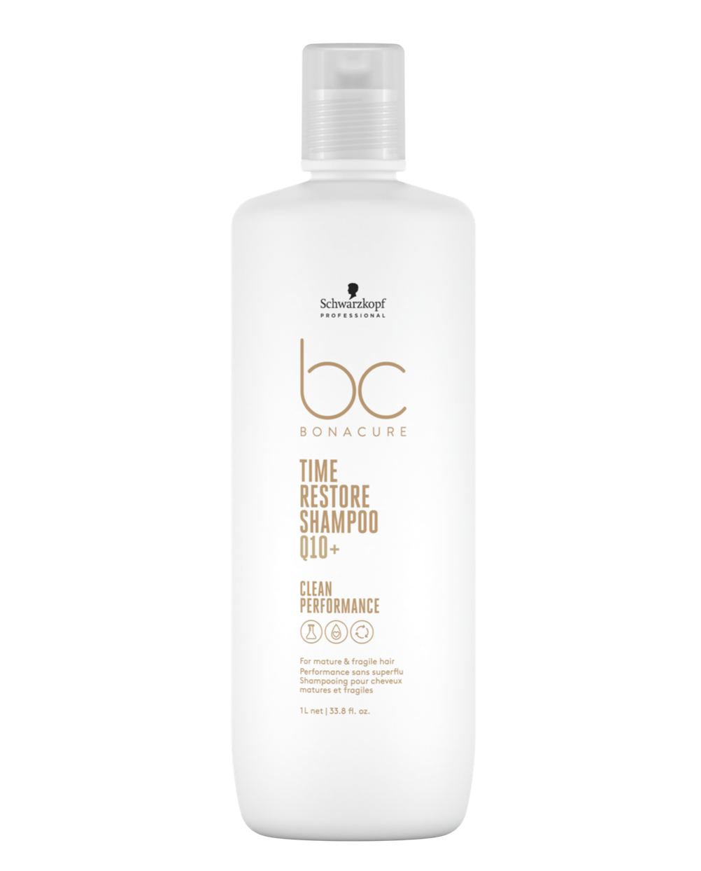 BC Clean Performance Shampooing Time restore Q10 1L