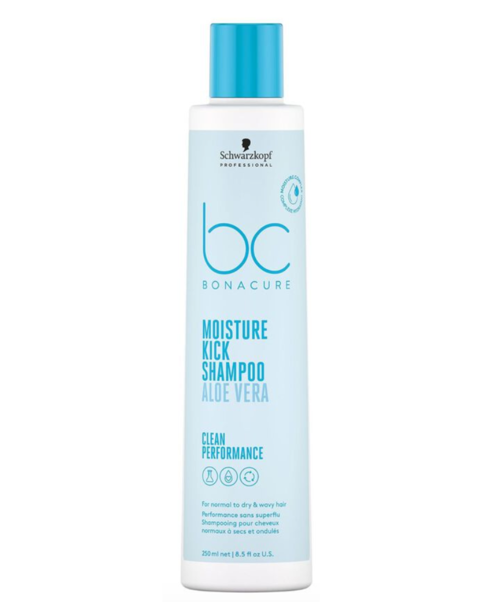 BC Bonacure Moisture Kick Shampooing 250ml